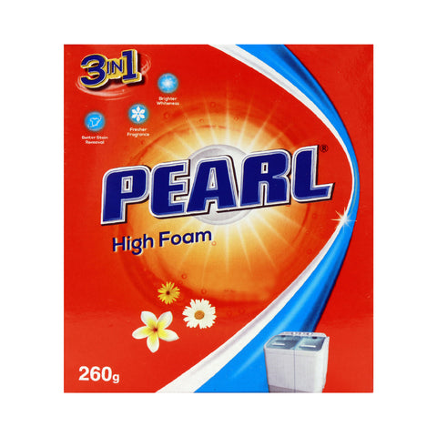GETIT.QA- Qatar’s Best Online Shopping Website offers PEARL HIGH FOAM WASHING POWDER 260G at the lowest price in Qatar. Free Shipping & COD Available!