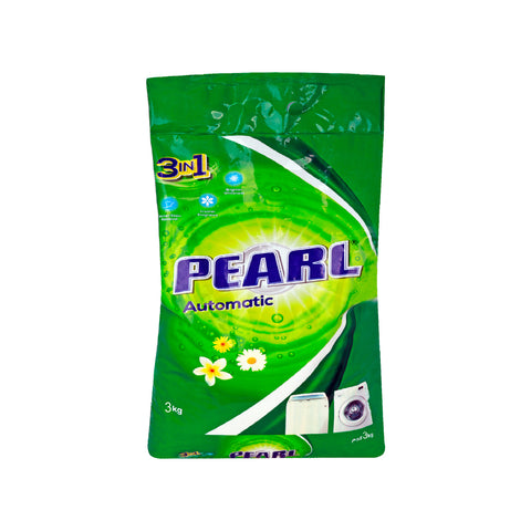 GETIT.QA- Qatar’s Best Online Shopping Website offers PEARL AUTOMATIC WASHING POWDER LOW FOAM 3IN1 3KG at the lowest price in Qatar. Free Shipping & COD Available!