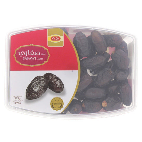 GETIT.QA- Qatar’s Best Online Shopping Website offers LULU SAFAWI DATES 375G at the lowest price in Qatar. Free Shipping & COD Available!