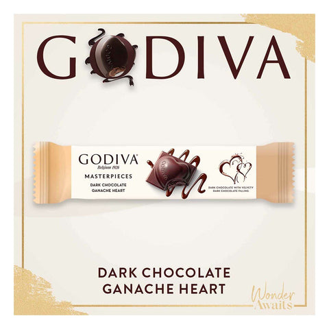 GETIT.QA- Qatar’s Best Online Shopping Website offers GODIVA DARK CHOCOLATE GANACHE HEART 30 G at the lowest price in Qatar. Free Shipping & COD Available!