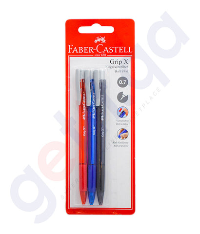 Buy Faber Castell Grip X Ball Pen 0.7 Price in Doha Qatar