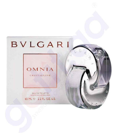 BUY BVLGARI OMNIA CRYSTALLINE EDT 65ML FOR WOMEN IN QATAR | HOME DELIVERY WITH COD ON ALL ORDERS ALL OVER QATAR FROM GETIT.QA