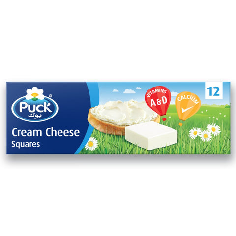 GETIT.QA- Qatar’s Best Online Shopping Website offers PUCK CREAM CHEESE SQUARES 12 PORTIONS 216G at the lowest price in Qatar. Free Shipping & COD Available!