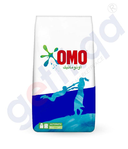 BUY OMO ACTIVE AUTO FABRIC CLEANING POWDER - 6KG IN QATAR | HOME DELIVERY WITH COD ON ALL ORDERS ALL OVER QATAR FROM GETIT.QA