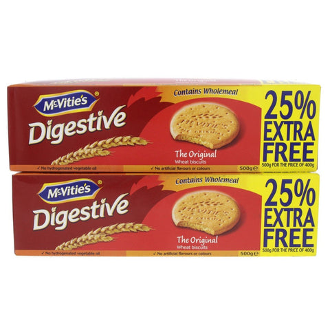 GETIT.QA- Qatar’s Best Online Shopping Website offers MC. VITIES DIGESTIVE 400G + 25% EXTRA X 2PCS at the lowest price in Qatar. Free Shipping & COD Available!