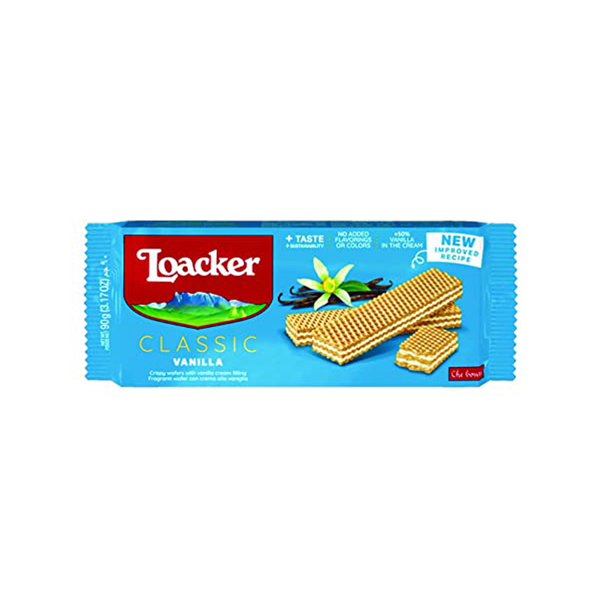 Loacker Classic Vanilla 90g | GETIT.QA