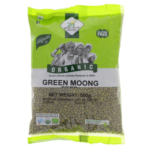 GETIT.QA- Qatar’s Best Online Shopping Website offers 24 MANTRA ORGANIC GREEN MOONG 500 G at the lowest price in Qatar. Free Shipping & COD Available!