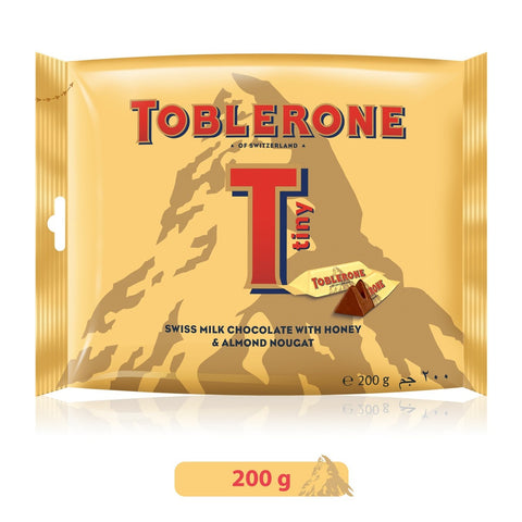 GETIT.QA- Qatar’s Best Online Shopping Website offers TOBLERONE MILK CHOCOLATE WITH HONEY & ALMOND 200 G at the lowest price in Qatar. Free Shipping & COD Available!