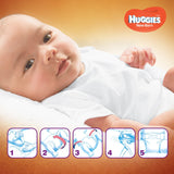 GETIT.QA- Qatar’s Best Online Shopping Website offers HUGGIES EXTRA CARE NEWBORN-- SIZE 2-- 4 - 6 KG-- JUMBO PACK-- 64 PCS at the lowest price in Qatar. Free Shipping & COD Available!