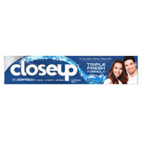 GETIT.QA- Qatar’s Best Online Shopping Website offers CLOSEUP TRIPLE FRESH FORMULA COOL BREEZE GEL TOOTHPASTE 120 ML at the lowest price in Qatar. Free Shipping & COD Available!