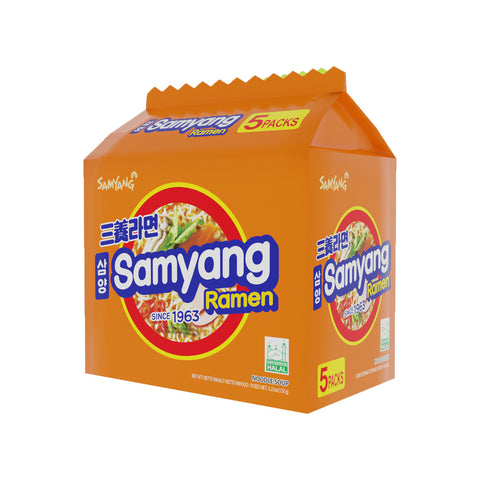 GETIT.QA- Qatar’s Best Online Shopping Website offers SAMYANG RAMEN NOODLE SOUP 5 X 120G at the lowest price in Qatar. Free Shipping & COD Available!