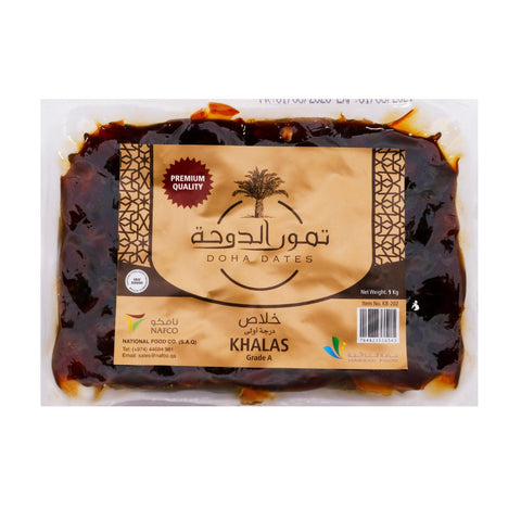 GETIT.QA- Qatar’s Best Online Shopping Website offers DOHA PREMIUM QUALITY KHALAS DATES 1KG at the lowest price in Qatar. Free Shipping & COD Available!
