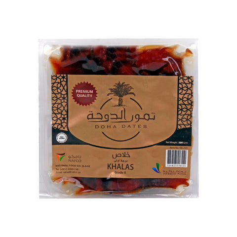 GETIT.QA- Qatar’s Best Online Shopping Website offers Doha Premium Khalas Dates 500g at lowest price in Qatar. Free Shipping & COD Available!
