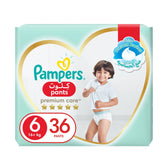 Pampers Premium Care Pants Diapers Size 6, 16+kg 36 pcs - GETIT.QA