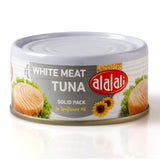 GETIT.QA- Qatar’s Best Online Shopping Website offers AL ALALI WHITE MEAT TUNA SOLID PACK IN SUNFLOWER OIL 170 G at the lowest price in Qatar. Free Shipping & COD Available!