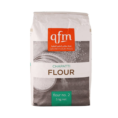 GETIT.QA- Qatar’s Best Online Shopping Website offers QFM CHAPATTI FLOUR NO.2 5 KG at the lowest price in Qatar. Free Shipping & COD Available!