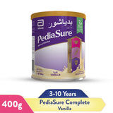 GETIT.QA- Qatar’s Best Online Shopping Website offers PEDIASURE COMPLETE BALANCED NUTRITION WITH VANILLA FLAVOUR STAGE 3+ FOR CHILDREN 3-10 YEARS 400 G at the lowest price in Qatar. Free Shipping & COD Available!