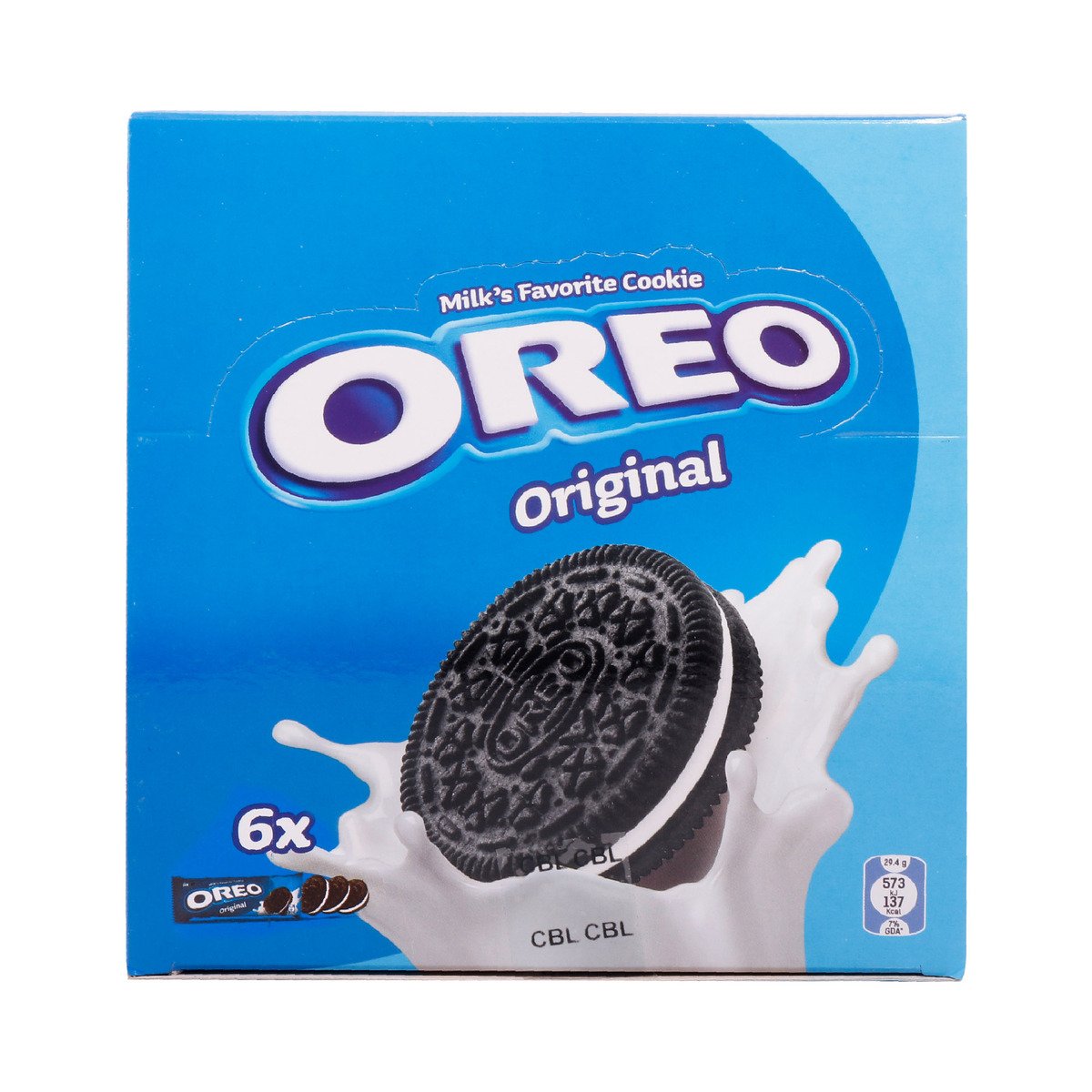 Oreo Muscat GETIT.QA | OREO SANDWICH BISCUITS ORIGINAL 6 X 58.8G | COD available