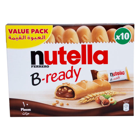 GETIT.QA- Qatar’s Best Online Shopping Website offers NUTELLA B-READY 220 G at the lowest price in Qatar. Free Shipping & COD Available!