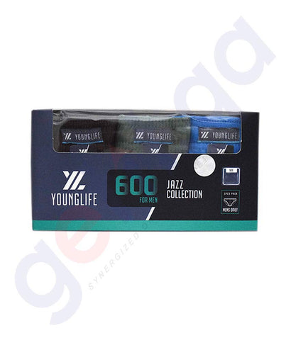 Buy Younglife Jazz Collection Mens Brief 3pcs in Doha Qatar