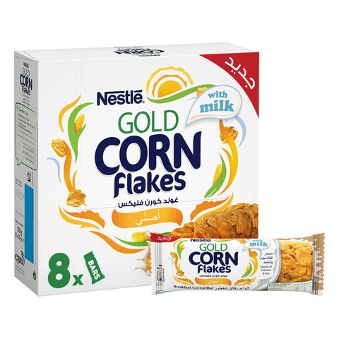 GETIT.QA- Qatar’s Best Online Shopping Website offers NESTLE GOLD CORNFLAKES ORIGINAL CEREAL BAR 20 G at the lowest price in Qatar. Free Shipping & COD Available!