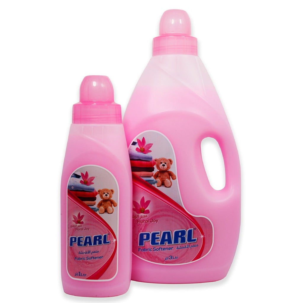 GETIT.QA PEARL FABRIC SOFTENER FLORAL JOY 3LITRE + 1LITRE COD available