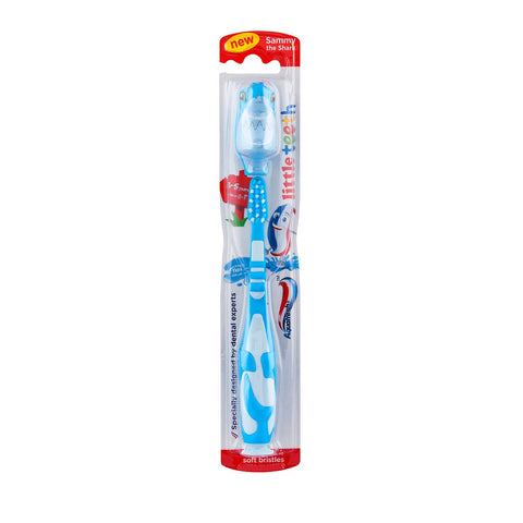 GETIT.QA- Qatar’s Best Online Shopping Website offers AQUAFRESH TOOTHBRUSH LITTLE TEETH SOFT ASSORTED COLOR 1 PC at the lowest price in Qatar. Free Shipping & COD Available!