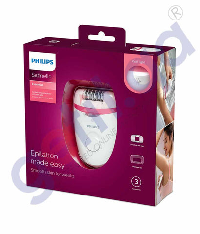 BUY PHILIPS SATINELLE EPILATOR BRE255/00 IN QATAR | HOME DELIVERY WITH COD ON ALL ORDERS ALL OVER QATAR FROM GETIT.QA