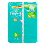 GETIT.QA- Qatar’s Best Online Shopping Website offers PAMPERS ACTIVE BABY-DRY DIAPER SIZE 6 XXL 13+KG 62 PCS at the lowest price in Qatar. Free Shipping & COD Available!