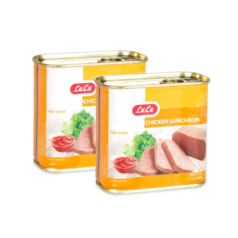 GETIT.QA- Qatar’s Best Online Shopping Website offers LULU CHICKEN LUNCHEON MEAT 2 X 340 G at the lowest price in Qatar. Free Shipping & COD Available!