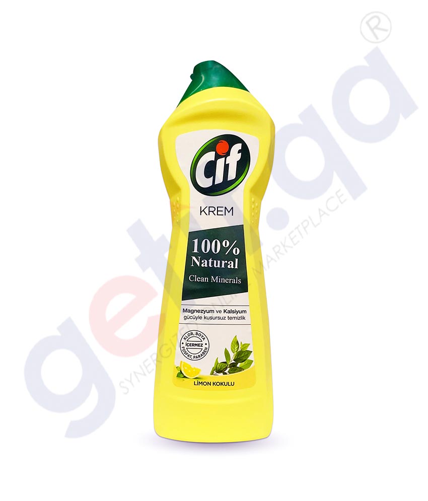  Cif Cream Lemon Fresh 500ml : Health & Household