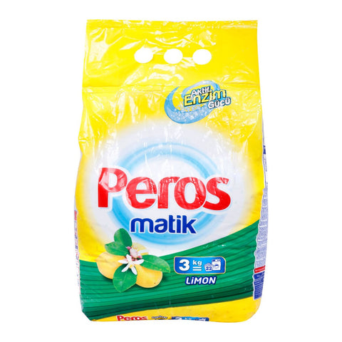 GETIT.QA- Qatar’s Best Online Shopping Website offers PEROS WASHING POWDER LEMON FRONT LOAD 3KG at the lowest price in Qatar. Free Shipping & COD Available!