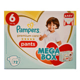 GETIT.QA- Qatar’s Best Online Shopping Website offers PAMPERS DIAPER PANTS SIZE 6 16+KG MEGA BOX 72 PCS at the lowest price in Qatar. Free Shipping & COD Available!