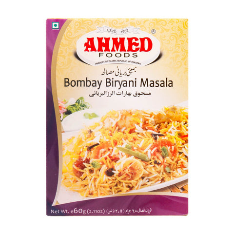 GETIT.QA- Qatar’s Best Online Shopping Website offers AHMED BOMBAY BIRIYANI MASALA 60G at the lowest price in Qatar. Free Shipping & COD Available!