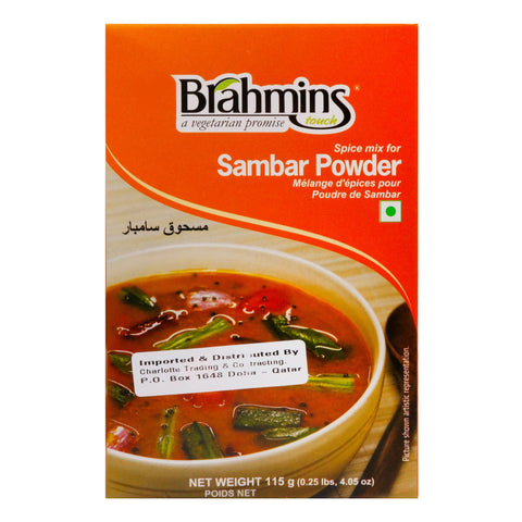 GETIT.QA- Qatar’s Best Online Shopping Website offers BRAHMINS SAMBAR POWDER 115G at the lowest price in Qatar. Free Shipping & COD Available!