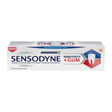 GETIT.QA- Qatar’s Best Online Shopping Website offers SENSODYNE SENSITIVITY AND GUM TOOTHPASTE 75 ML at the lowest price in Qatar. Free Shipping & COD Available!