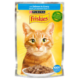 GETIT.QA- Qatar’s Best Online Shopping Website offers PURINA FRISKIES SALMON CHUNKS IN GRAVY WET CAT FOOD POUCH 85G at the lowest price in Qatar. Free Shipping & COD Available!