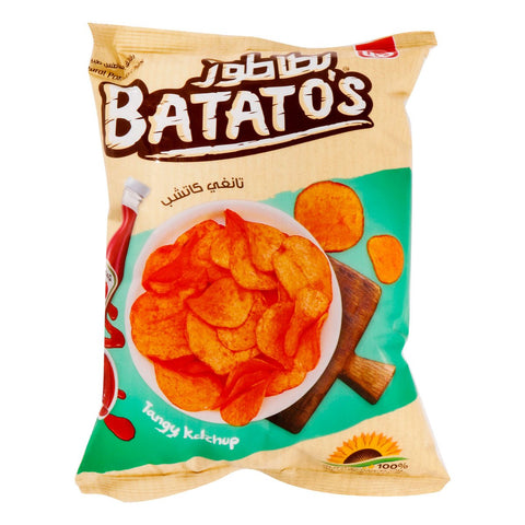 GETIT.QA- Qatar’s Best Online Shopping Website offers Batato's Tangy Ketchup Chips 30g at lowest price in Qatar. Free Shipping & COD Available!
