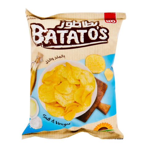 GETIT.QA- Qatar’s Best Online Shopping Website offers Batato's Salt & Vinegar Chips 30g at lowest price in Qatar. Free Shipping & COD Available!