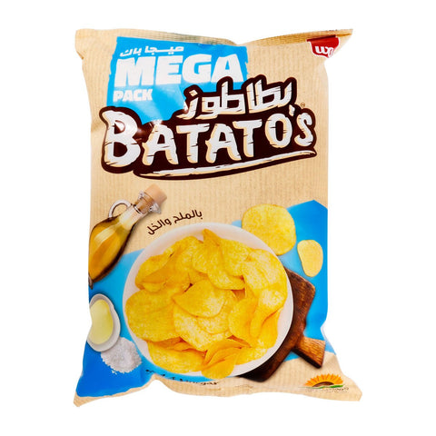 GETIT.QA- Qatar’s Best Online Shopping Website offers Batato's Salt & Vinegar Chips 167g at lowest price in Qatar. Free Shipping & COD Available!