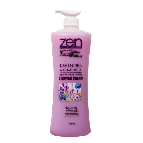 GETIT.QA- Qatar’s Best Online Shopping Website offers ZEN SHOWER CREAM LAVENDER & CHAMOMILE 1LITRE at the lowest price in Qatar. Free Shipping & COD Available!