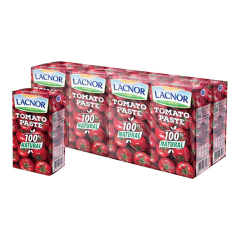GETIT.QA- Qatar’s Best Online Shopping Website offers LACNOR TOMATO PASTE 8 X 135 G at the lowest price in Qatar. Free Shipping & COD Available!