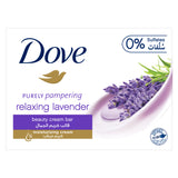 GETIT.QA- Qatar’s Best Online Shopping Website offers Dove Relaxing Lavender Beauty Cream Bar Soap 160 g at lowest price in Qatar. Free Shipping & COD Available!