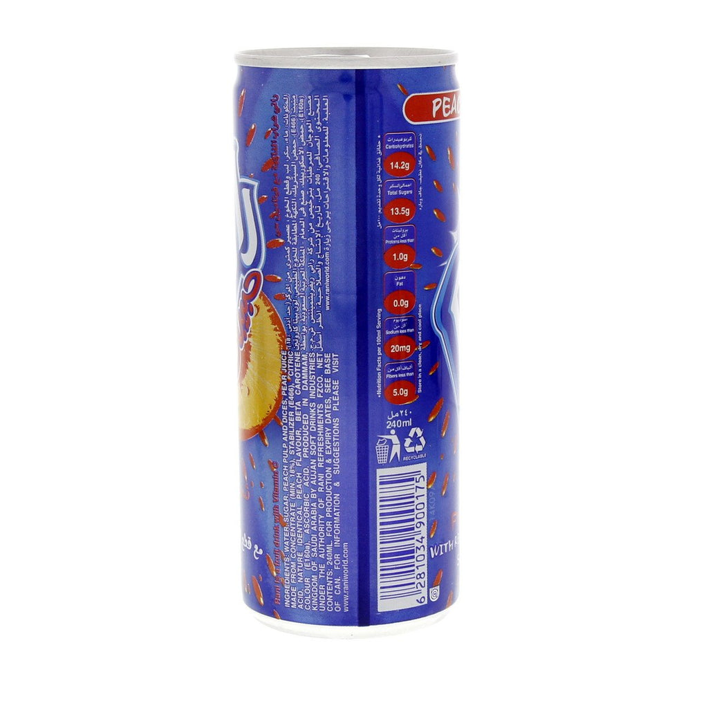 Rani Peach Float 240Ml | GETIT.QA