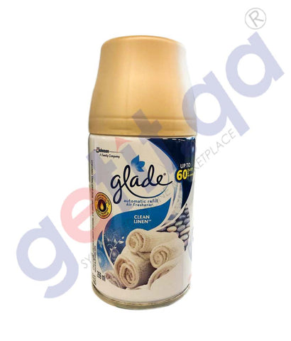 GLADE AUTOMATIC REFILL CLEAN LINEN  269ML