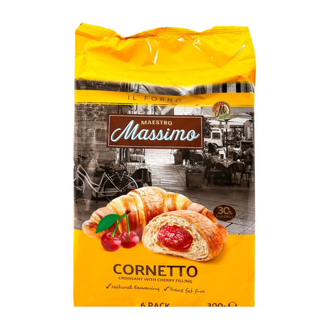 GETIT.QA- Qatar’s Best Online Shopping Website offers MAESTRO MASSIMO CHERRY CORNETTO MULTIPACK 6 X 50G at the lowest price in Qatar. Free Shipping & COD Available!