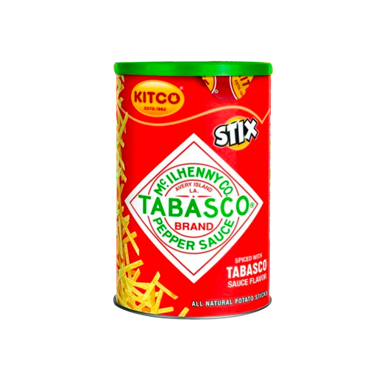 Kitco Stix Tabasco Pepper Sauce Potato Sticks 6 x 40 g | GETIT.QA
