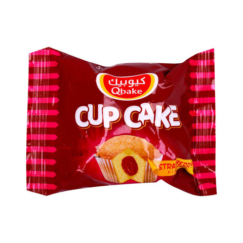 Qbake Cup Cake Strawberry 30g