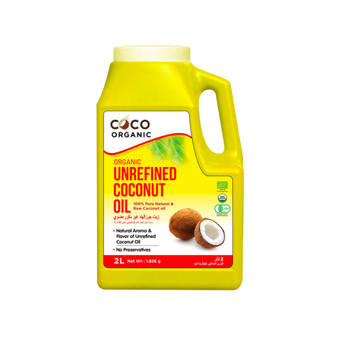 GETIT.QA- Qatar’s Best Online Shopping Website offers COCO ORGANIC UNREFINED COCONUT OIL 2 LITRES at the lowest price in Qatar. Free Shipping & COD Available!
