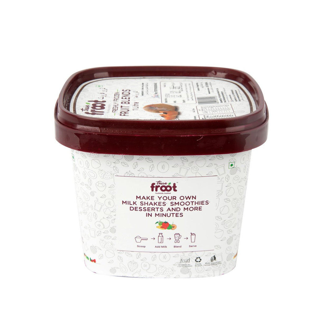 GETIT.QA | TRUE FROOT FRESHLY FROZEN SAPOTA FRUIT BLEND 1 LITRE | COD ...